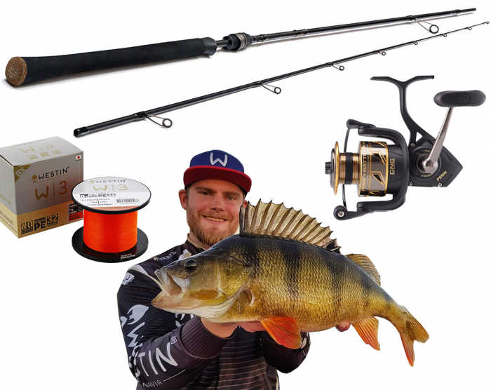 Daniel ''Mr Westin'' Nilsson' s Westin W3 DropShot 2nd 8' 5-28gr Combo i gruppen Fiskeset / Pro Staff & Kändisarnas Combos hos Örebro Fiske & Outdoor AB (Dannes Drop Shot Combo)